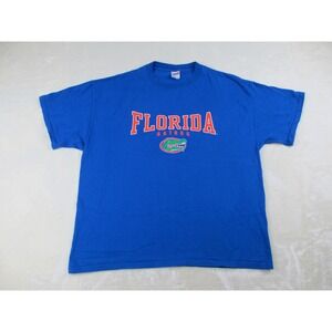 VINTAGE Florida Gators Shirt Mens Extra Large Blue UF Football‎ NCAA*